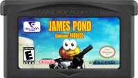 James Pond Codename Robocod GameBoy Advance US box art